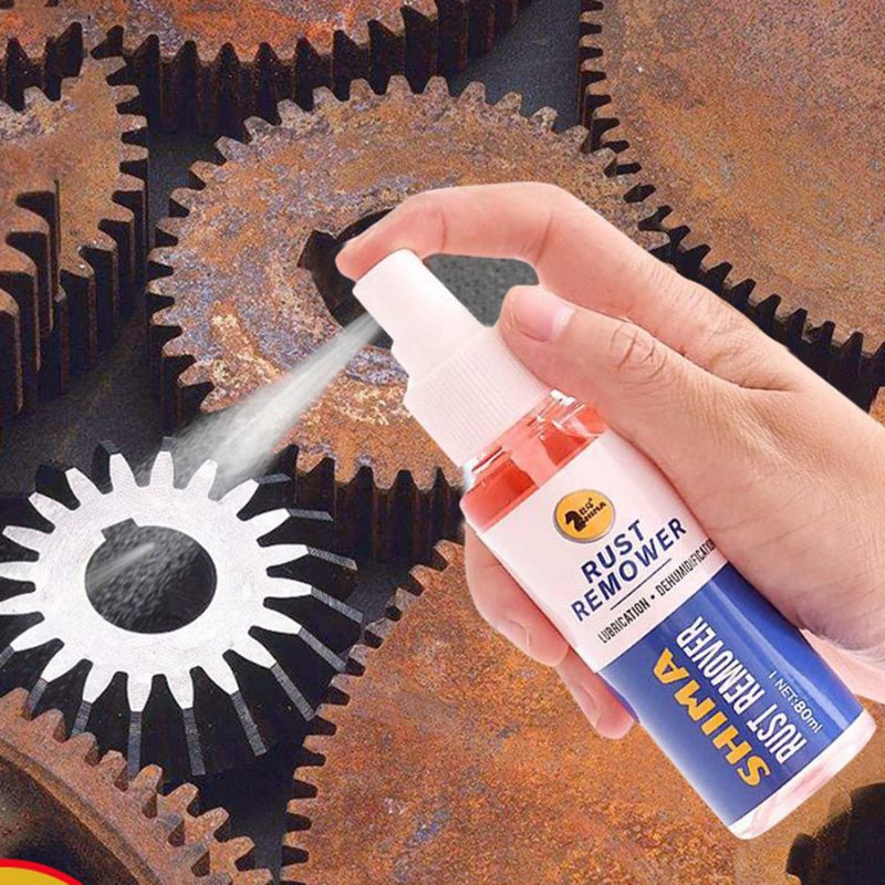 Shima Powerful Rust Cleaner Anti Rust Liquid Magic Rust Remover Cleaner Derusting Stainless