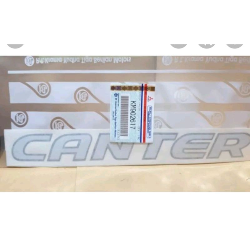 Sticker, CANTER sticker 1 piece Mitsubishi Colt diesel ps110, 125 ...
