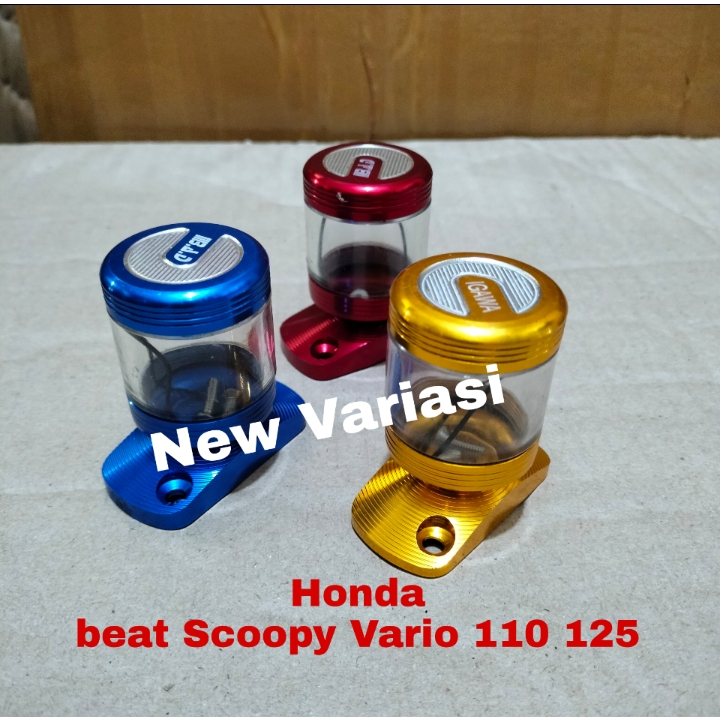 Honda Brake Fluid Cap UNIVERSAL Stamp MODEL Cross Bolt BEAT VARIO 110
