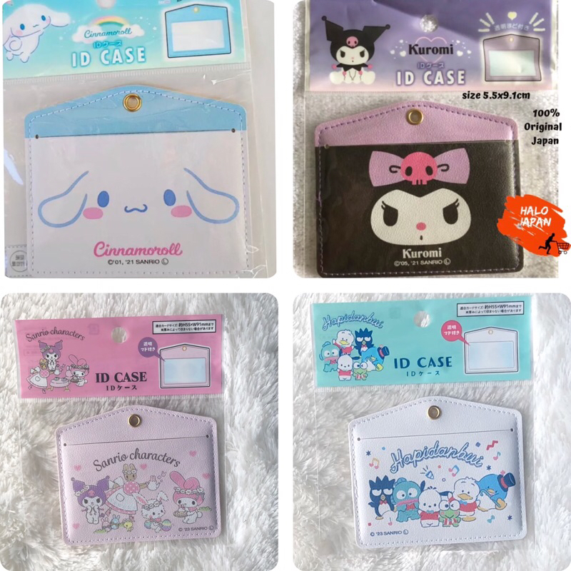 Id Case Card Holder Kuromi Cinnamoroll Hangyodon Sanrio Characters