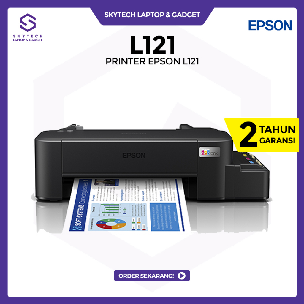 Epson L121 INKTANK ECOTANK PRINTER ORIGINAL Official Warranty Shopee