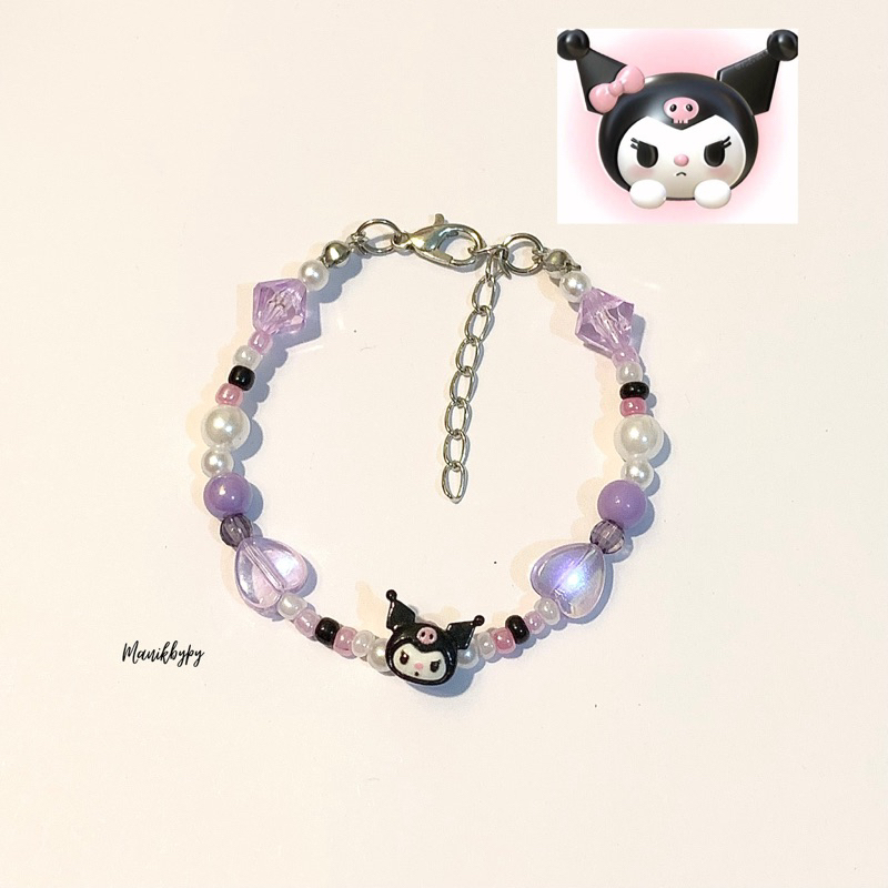 Kuromi Bracelet Kuromi Bead Bracelet Shopee Malaysia