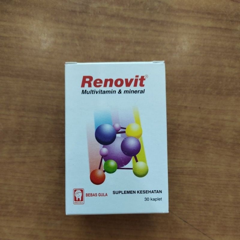 Renovit MULTIVITAMIN &MINERAL 30CAPS | Shopee Malaysia