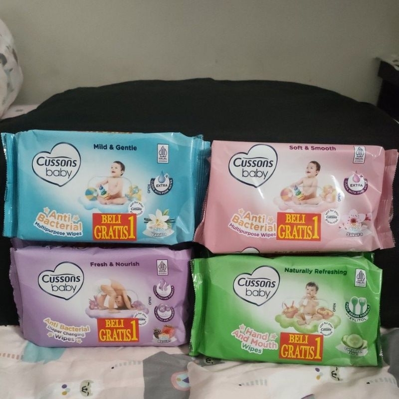 Cussons baby Wipes Buy 1 Get 1 Free (45sheet) Shopee Malaysia