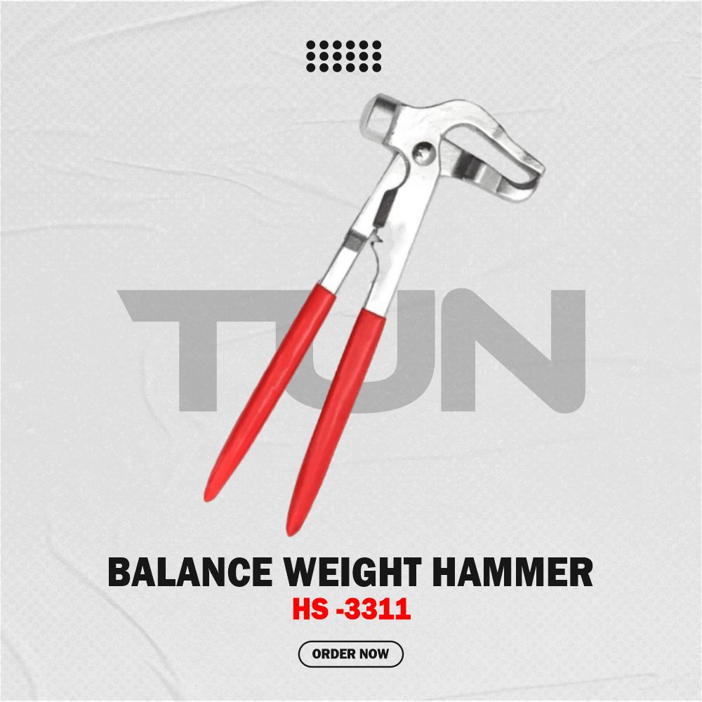 Balance WEIGHT HAMMER HS3311 (Pliers BALANCING WHEEL WEIGHT TOOLS