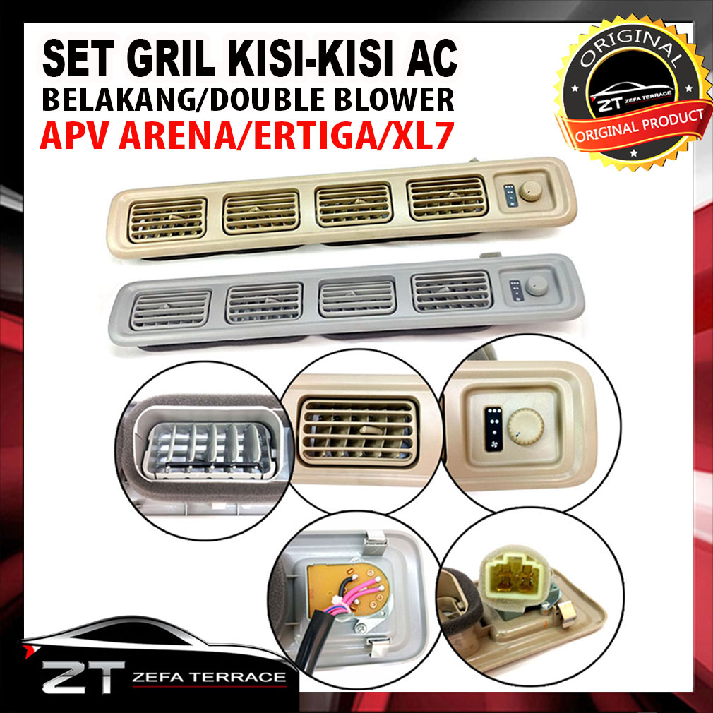 Grill Set AC Lattice Double Blower AC Lattice Middle/ Rear Suzuki APV ...