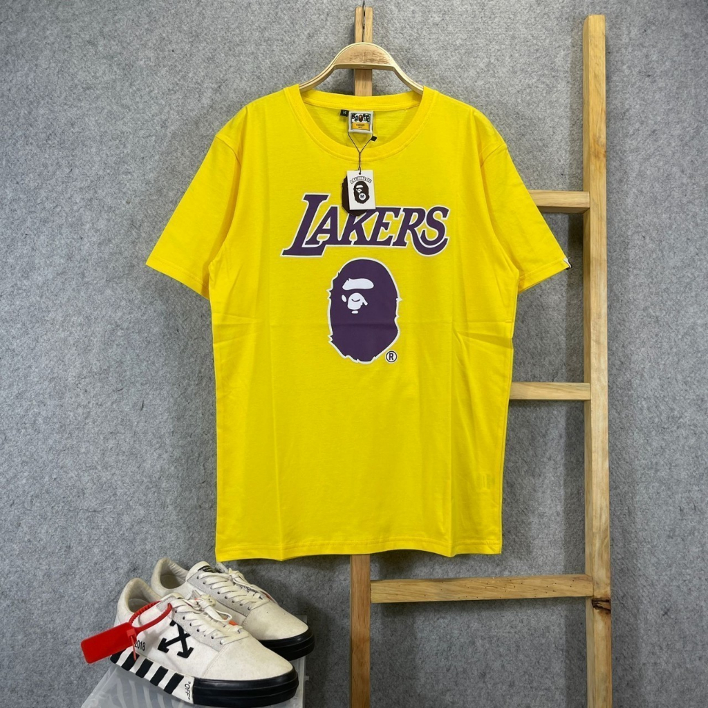 Bape store lakers tee