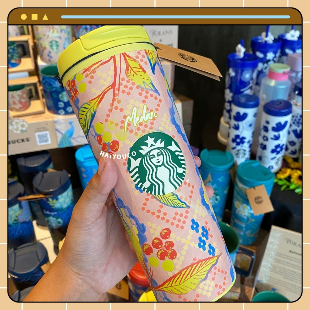 Tumbler Starbucks Purana Medan City Collection HUT RI 78th Grande 473ml