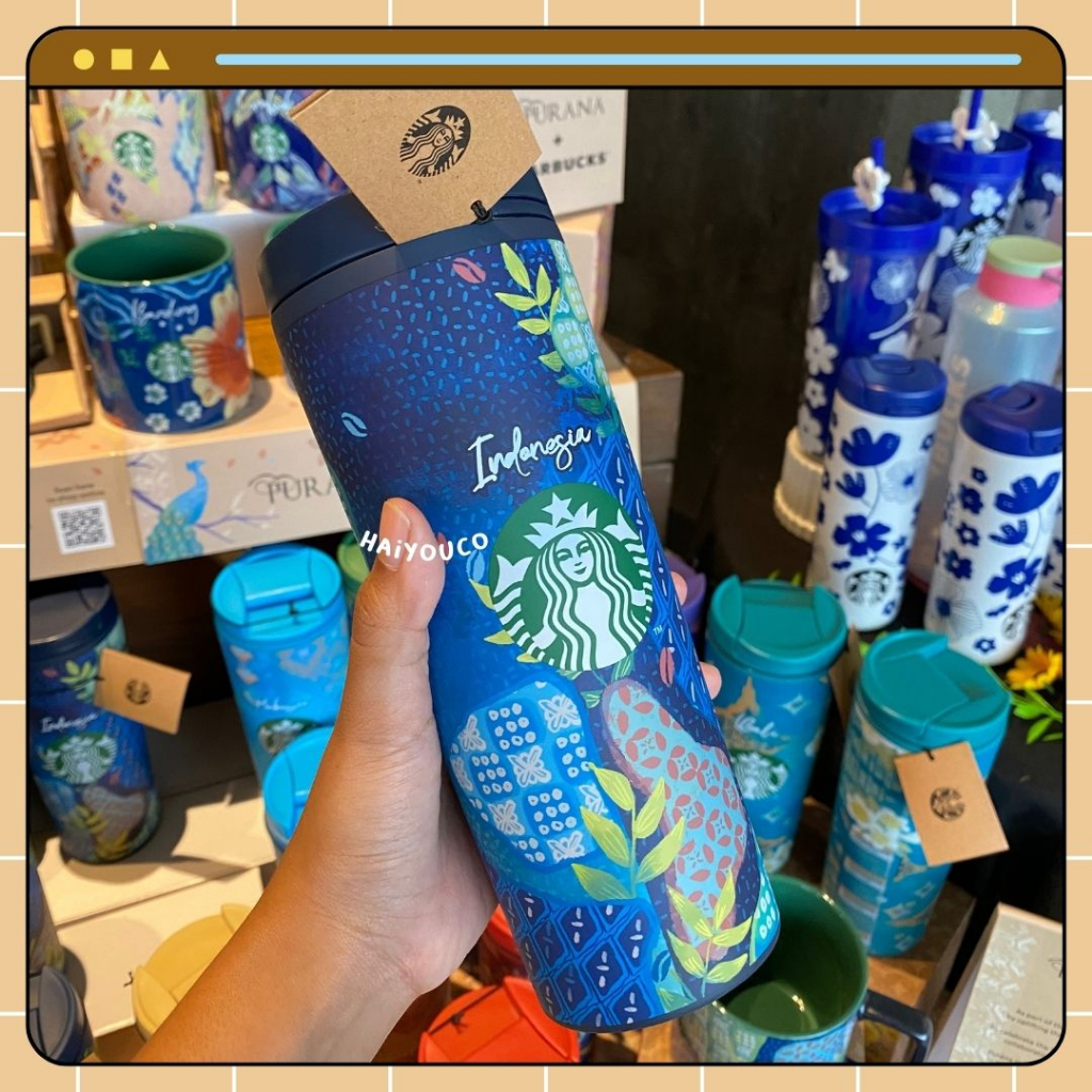 Tumbler Starbucks Purana Indonesia City Collection HUT RI 78th Grande ...