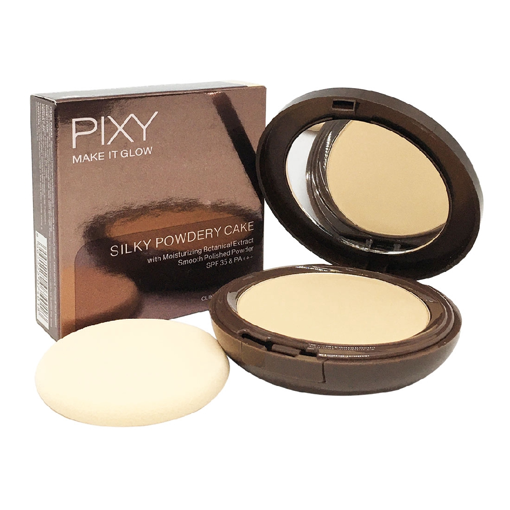Pixy SILKY POWDERY CAKE ALL Variant 10GR | Shopee Malaysia
