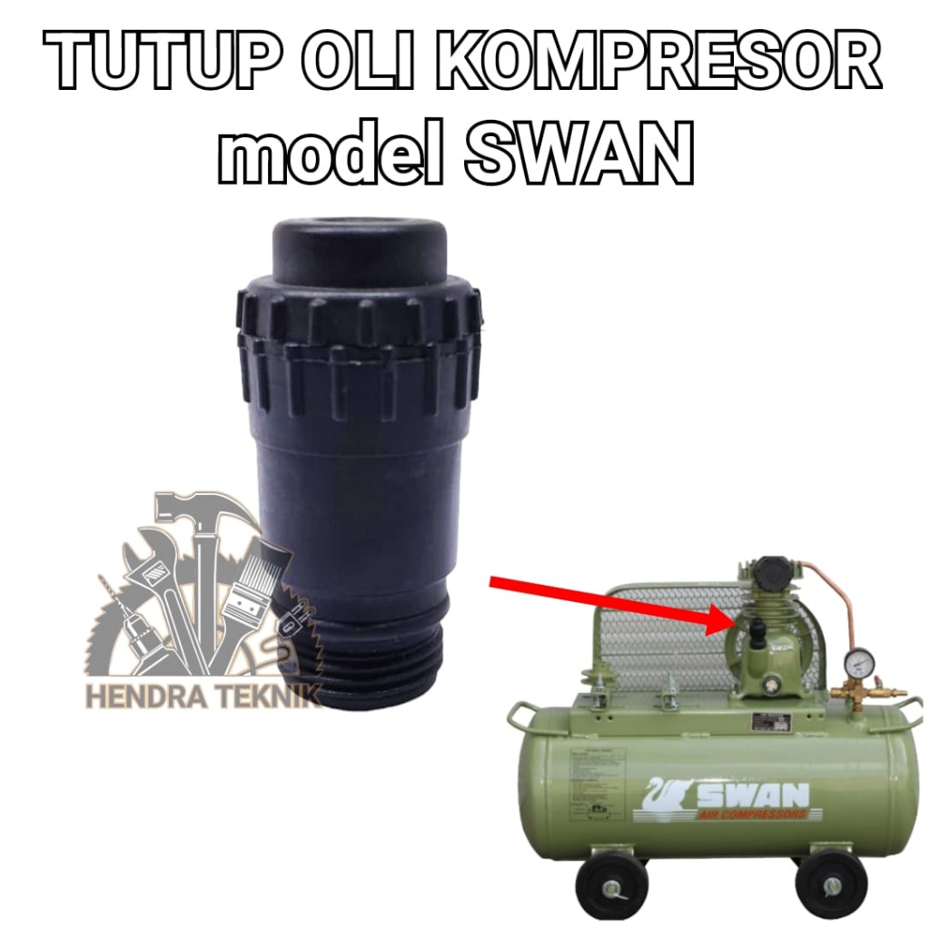 Plastic OIL BREATHER 19MM COMPRESSOR OIL Cap SWAN AIR COMPRESSOR model