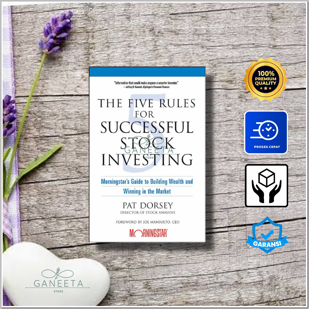 [Hard Cover] The Five Rules For Successful Stock Investing By Pat ...