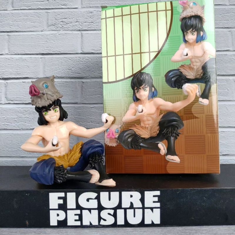Anime DEMON SLAYER KIMETSU NO YAIBA INOSUKE EAT RICE Sitting ACTION ...