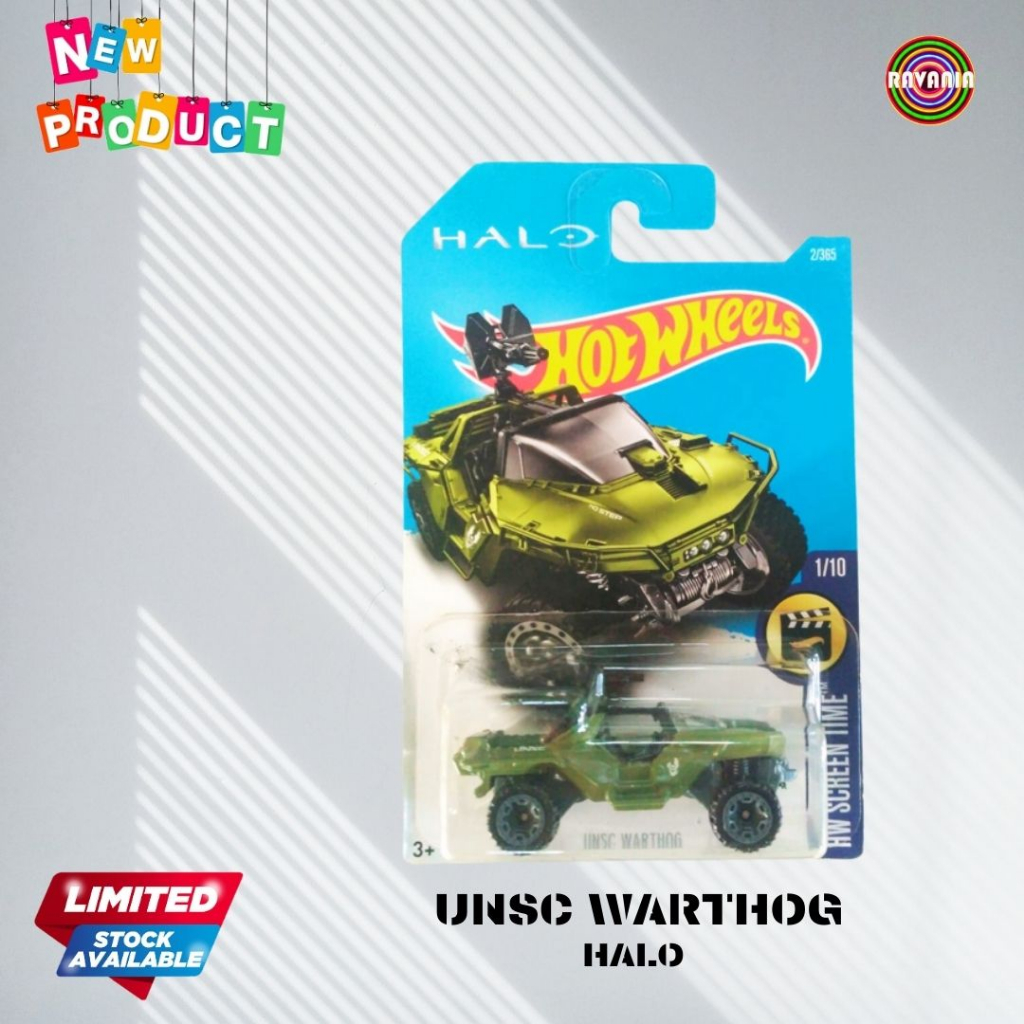 Unsc Warthog - HALO - Miniature Toy Car / Diecast Hot Wheels | Shopee ...