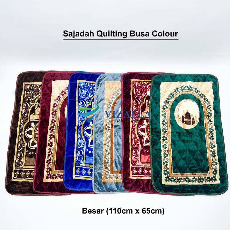 Color Foam Quilting Prayer Rug/110*65 Soft Prayer Rug/ Wholesale Prayer ...