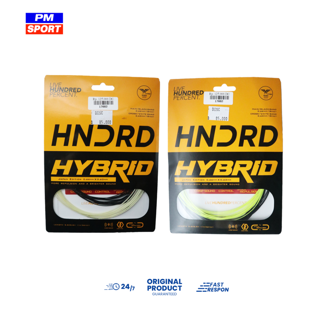 Hundred HYBRID BADMINTON Racket STRING | Shopee Malaysia