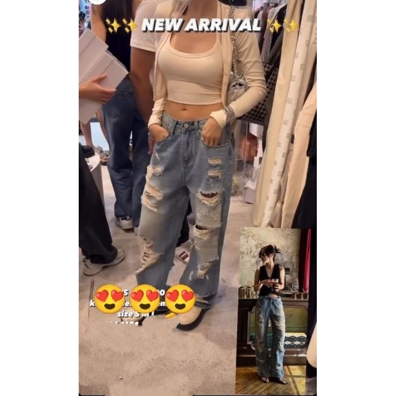 Ripped Jeans Shopee Malaysia