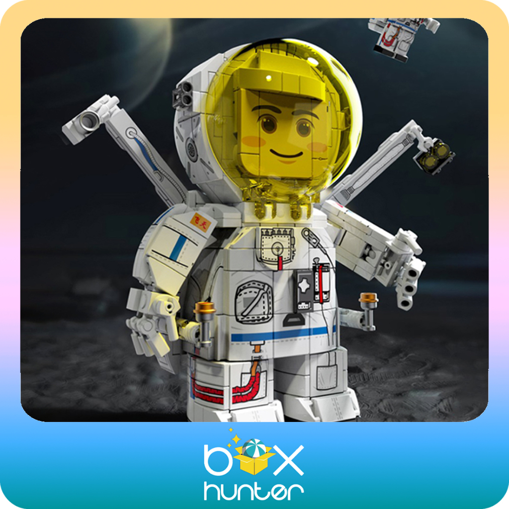 Astronaut BRICK Building Block Rocket Astronaut Toy Shopee Malaysia
