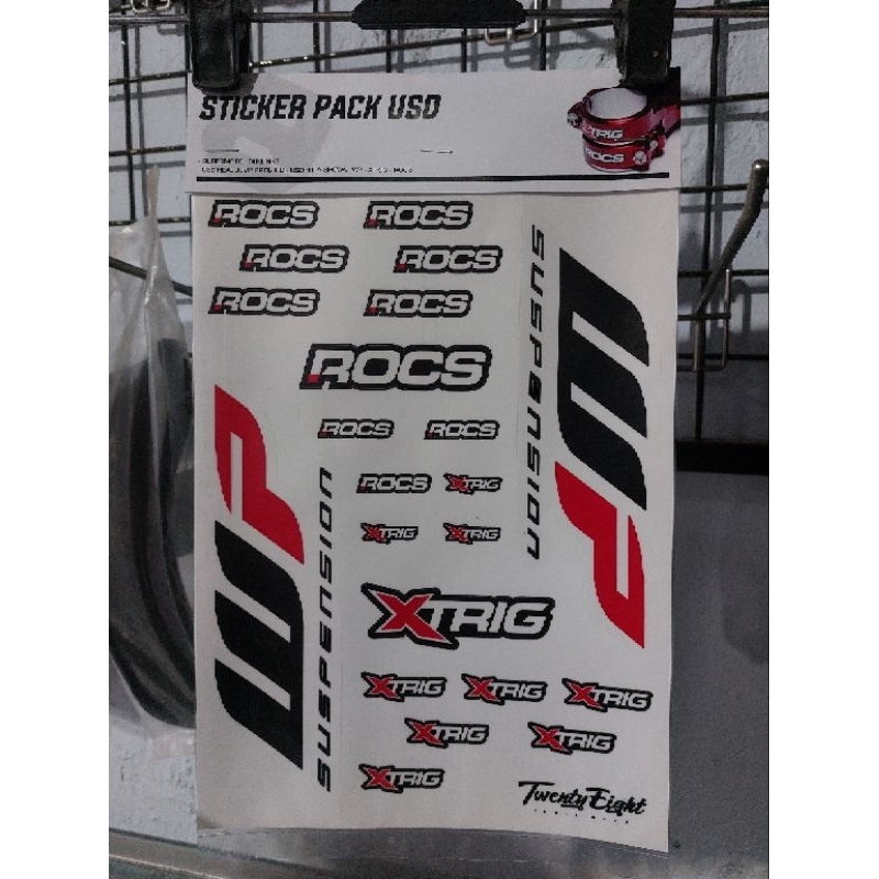 USD REAL JUMP HT STICKER PACK SHOWA XTRIG ROCSWP | Shopee Malaysia