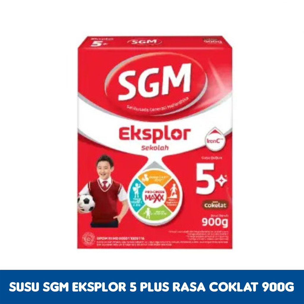 Sgm Exsplor Milk 5 Plus Chocolate Flavor 900g | Shopee Malaysia