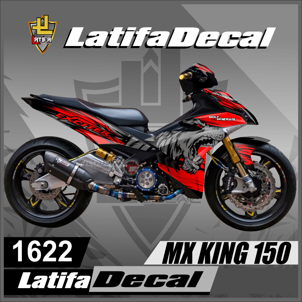 Mx KING 150 Motorcycle Decal Custom Decal MX KING Fullbody