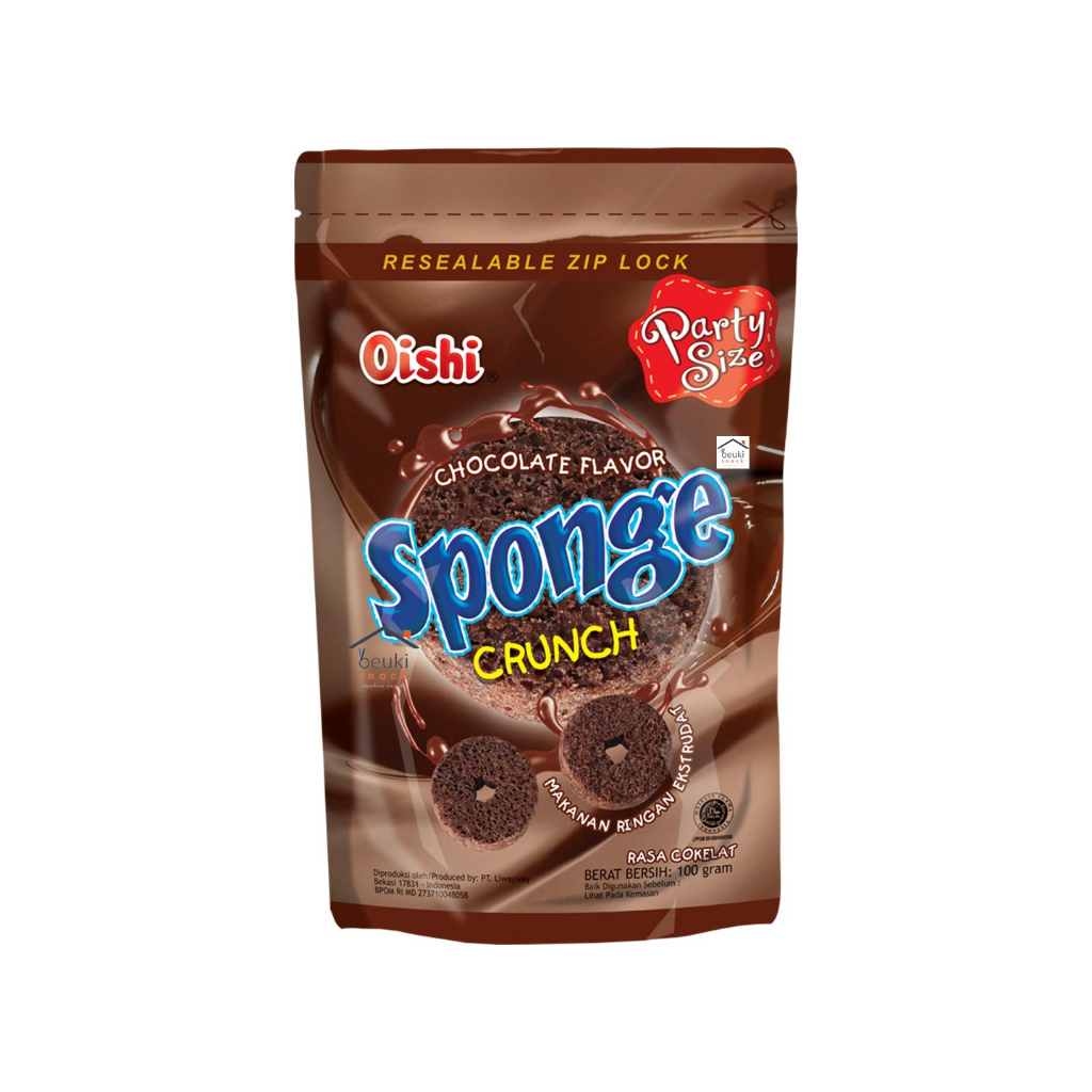 Chocolate Sponge Pouch Packaging from Oishi | Shopee Malaysia