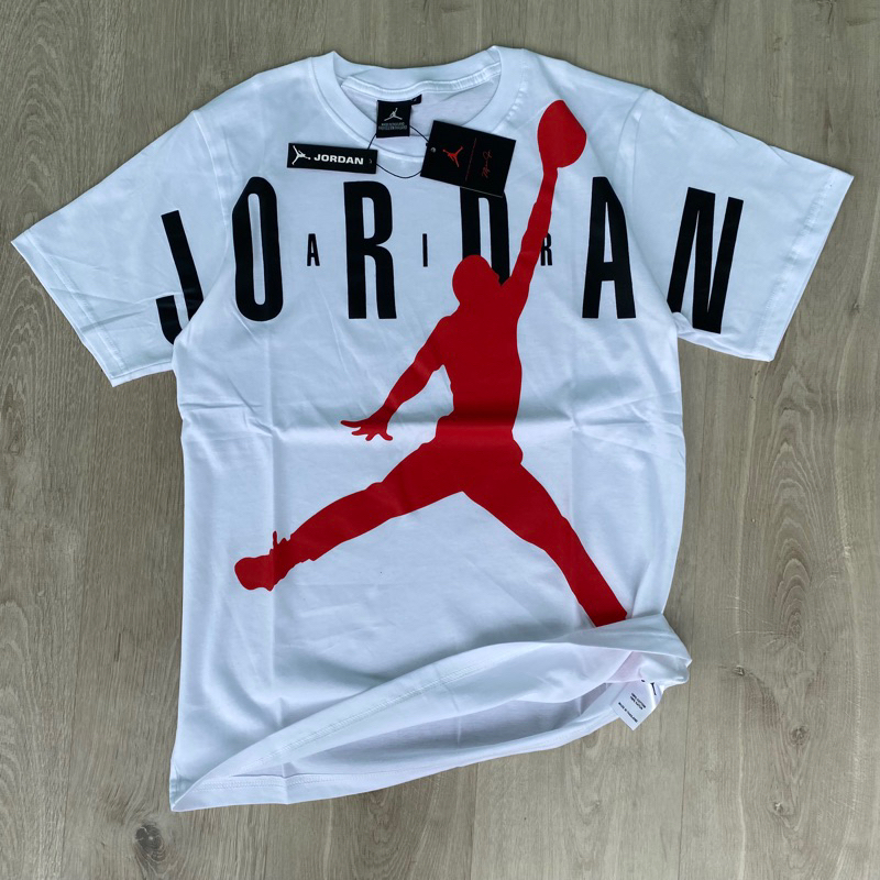 Kaos Jordan Original Jordan Colorful Shirt Nike T-Shirt Men S 100