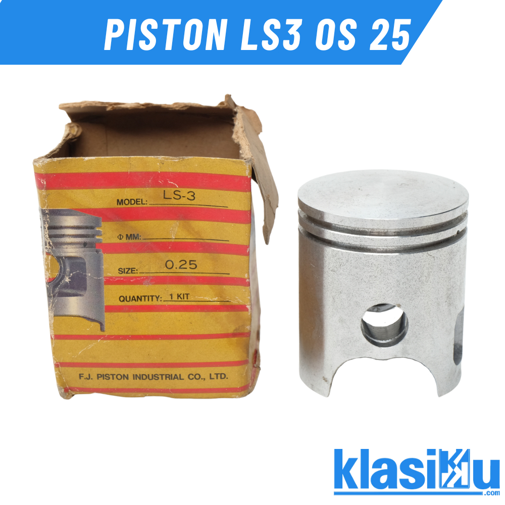 Piston Piston Piston Only Yamaha Ls3 Ls3 Oversize 25 Os 0.25 Old Stock