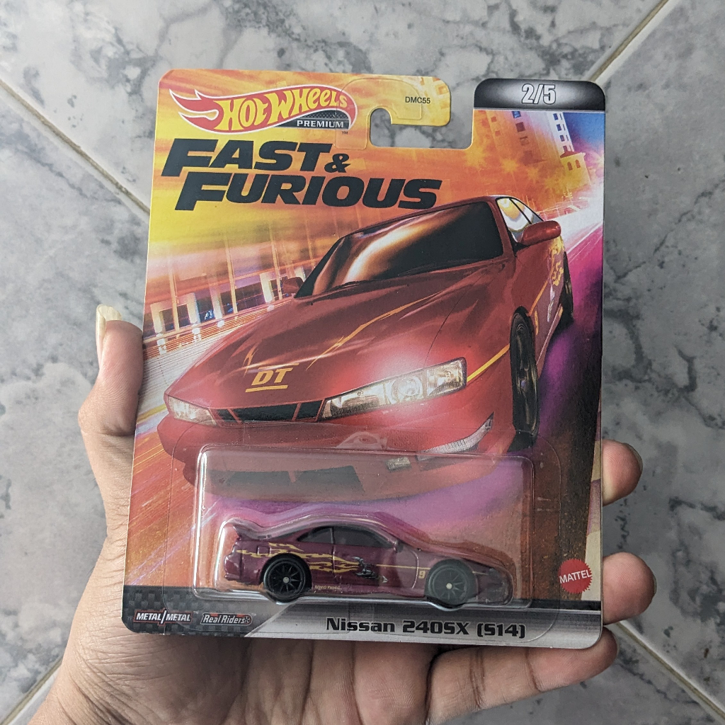 Hot Wheels Premium Fast Furious Nissan 240sx S14 Shopee Malaysia