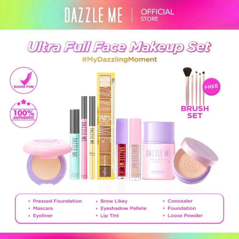 Dazzle Me Full Makeup | Dazzle Me Makup Package | Dazzle Me Package ...