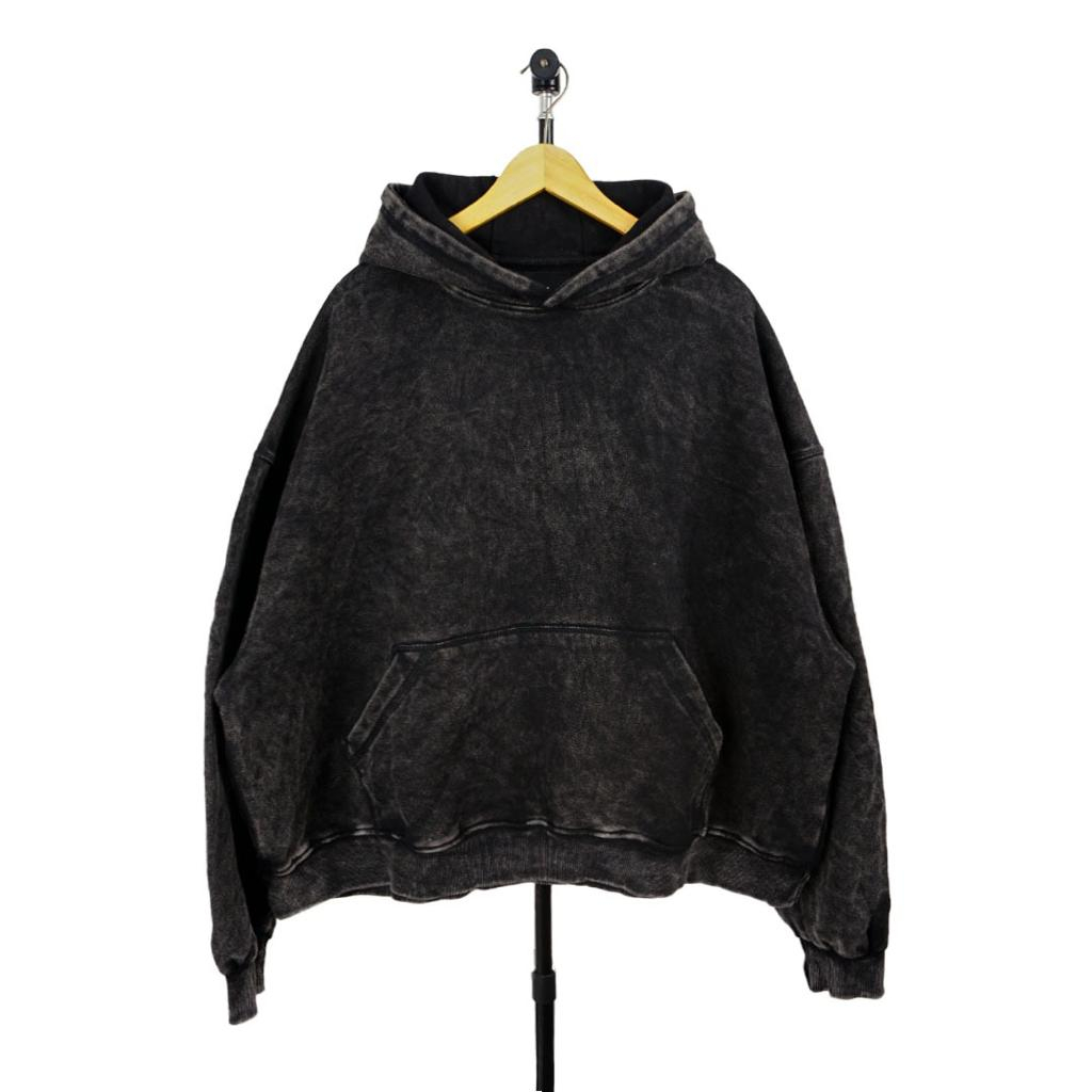 Hoodie Boxy Fit 320 GSM oversize Fillingstreet Xenzy Wash Shopee Malaysia