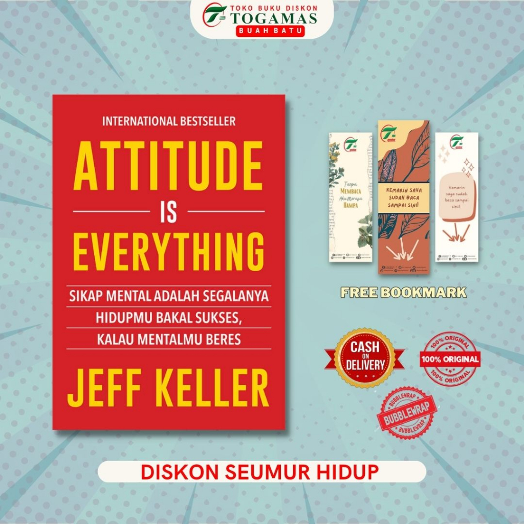 Attitude IS EVERYTHING - JEFF KELLER | Shopee Malaysia