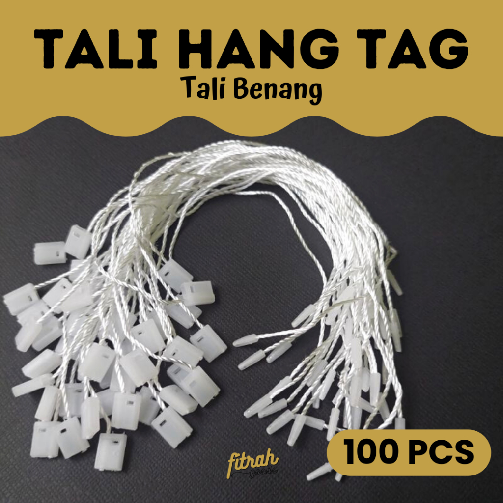 Hang Tag Rope (100 pcs) | Shopee Malaysia