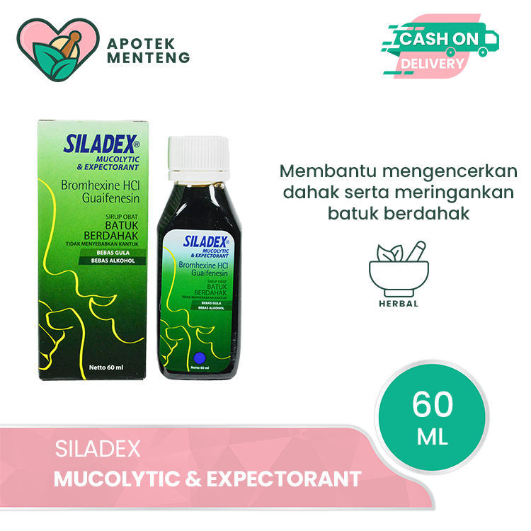 Siladex Mucolytic & Expectorant (Syladex Cough Powerful) | Shopee Malaysia