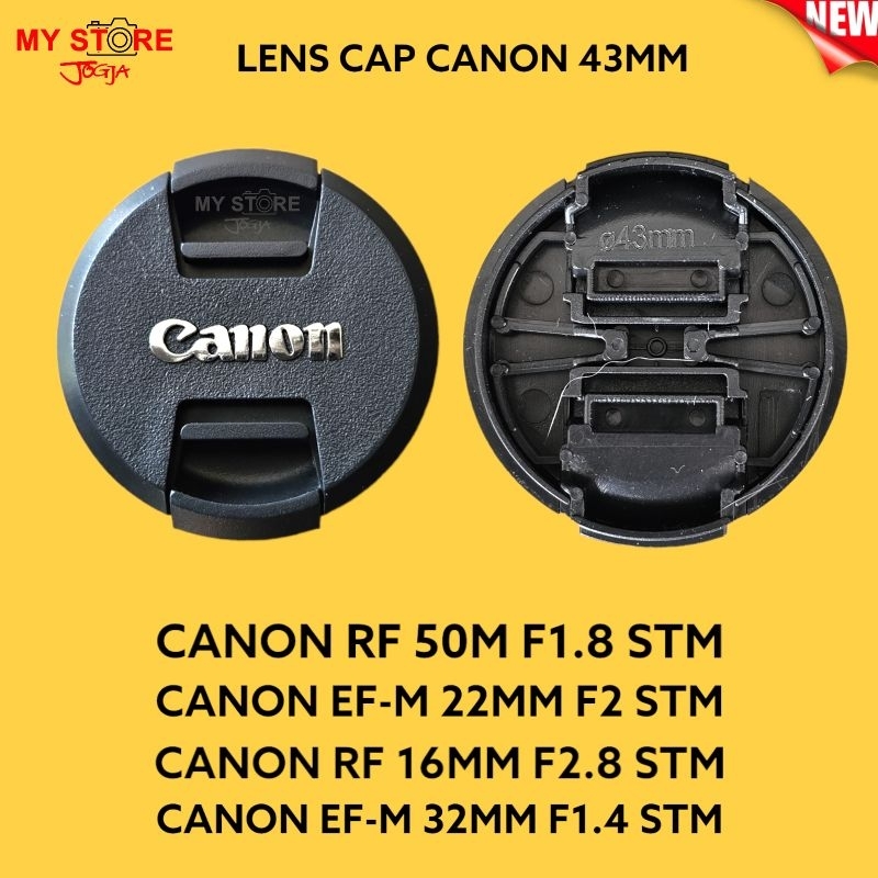 Canon store lens cap