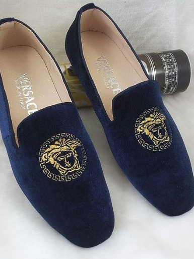 Versace Slip on Casual Shoes Comfortable To Wear Formal Casual Shoes Shopee Malaysia