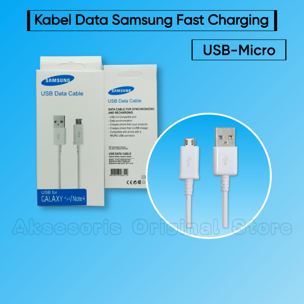 Micro usb deals cable samsung