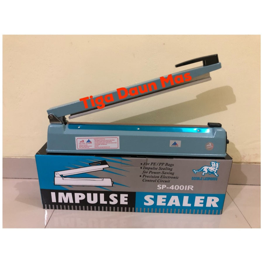 MESIN Hand sealer Machine/impulse sealer Machine Double Leopards 40cm ...