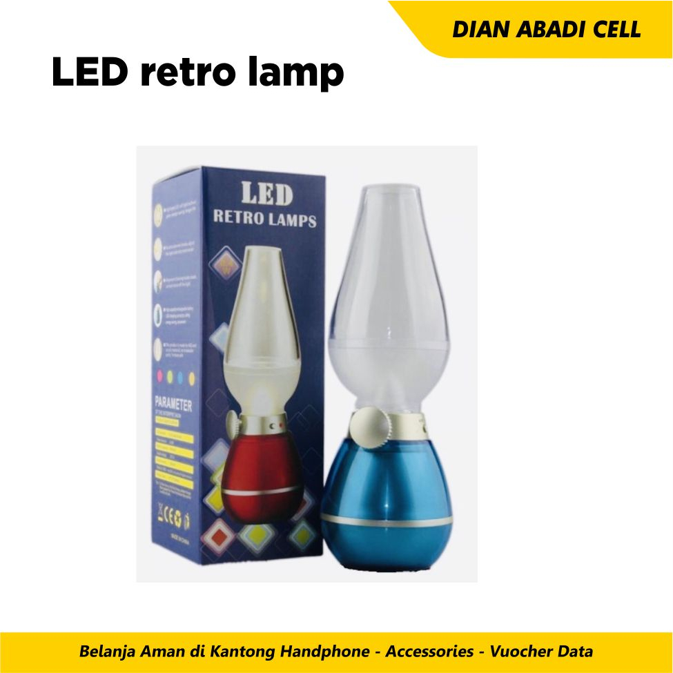 Led Retro Lamps Inflatable Lights | Shopee Malaysia