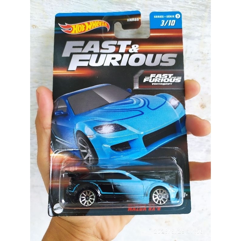 Hot wheels fast and furious wave 3. Mazda RX8 neela | Shopee Malaysia