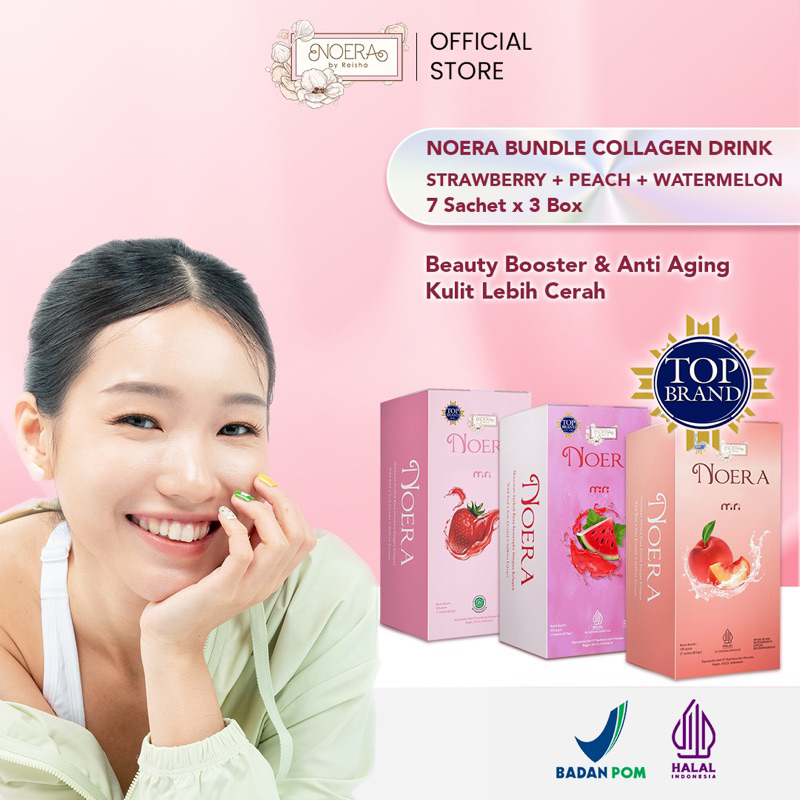 Mini Noera Collagen | Body Brightening Collagen Drink With Glutathione ...