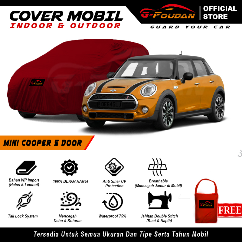Mini Cooper 5Door Car Body Cover/5Door Mini Cooper Car Cover/5Door