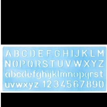 Butterfly Letter Ruler HA 270 (12pcs) | Shopee Malaysia