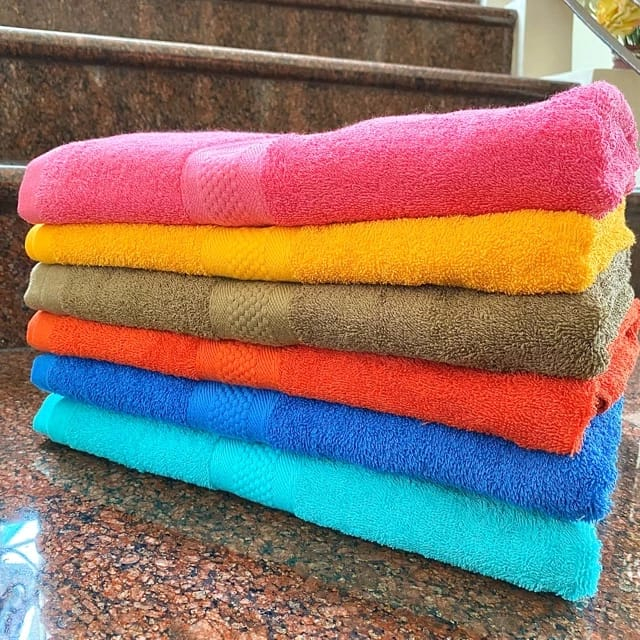 Mutia Plain Towel Size 70 X 140 CM Thick Shopee Malaysia