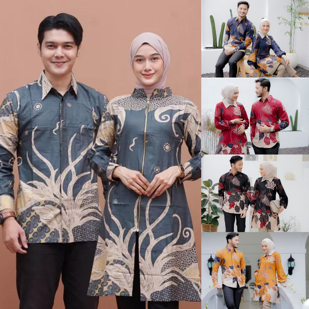 Batik Couple (MC Batik) - Modern Couple Batik for Men and Women, Full ...