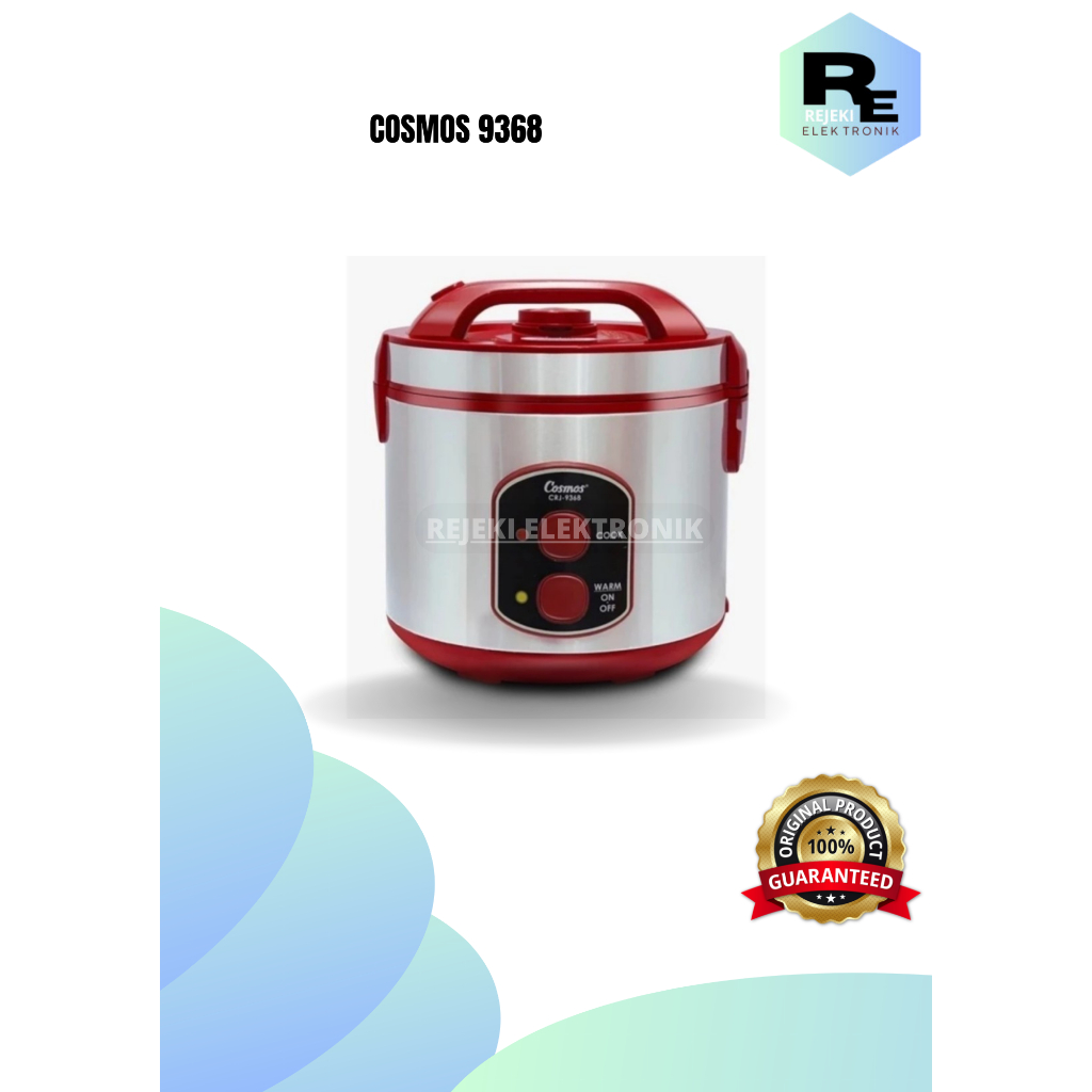 Cosmos CRJ9368 CRJ9368 CRJ 9368 Magic Com Rice Cooker 2 Liter