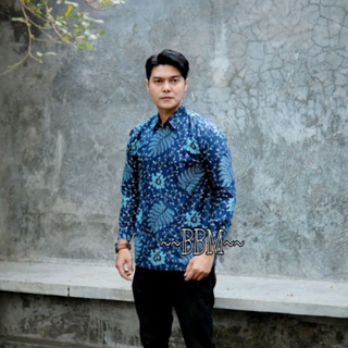 Batik Men BATIK Shirt Men Long Sleeve BATIK big size JUMBO