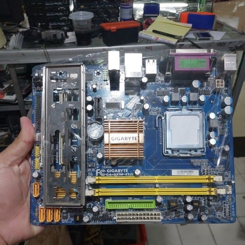 Mainboard motherboard intel G31 Gigabyte Shopee Malaysia