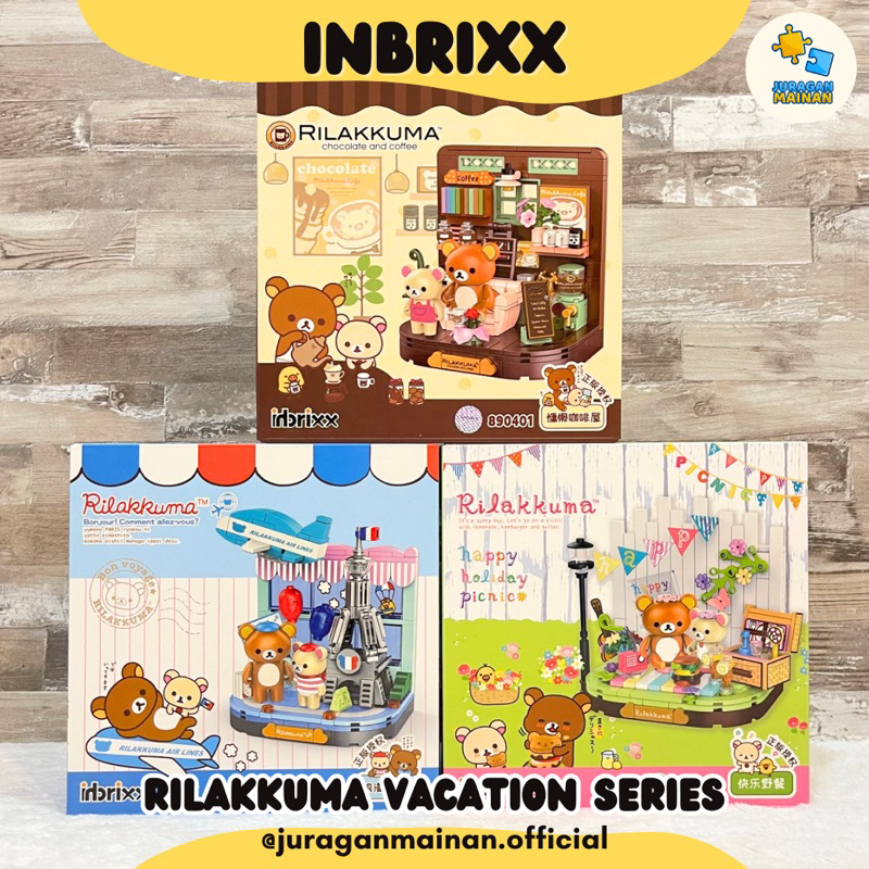 Inbrixx Rilakkuma Scenery Series - Bricks Block brick Educational ...