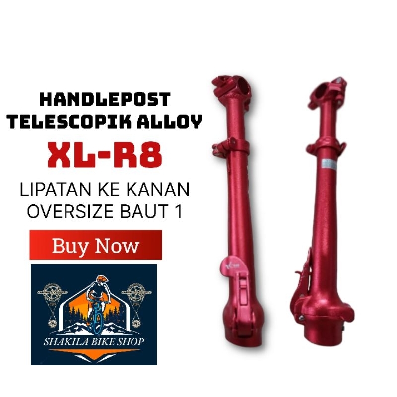 handlepost folding bike